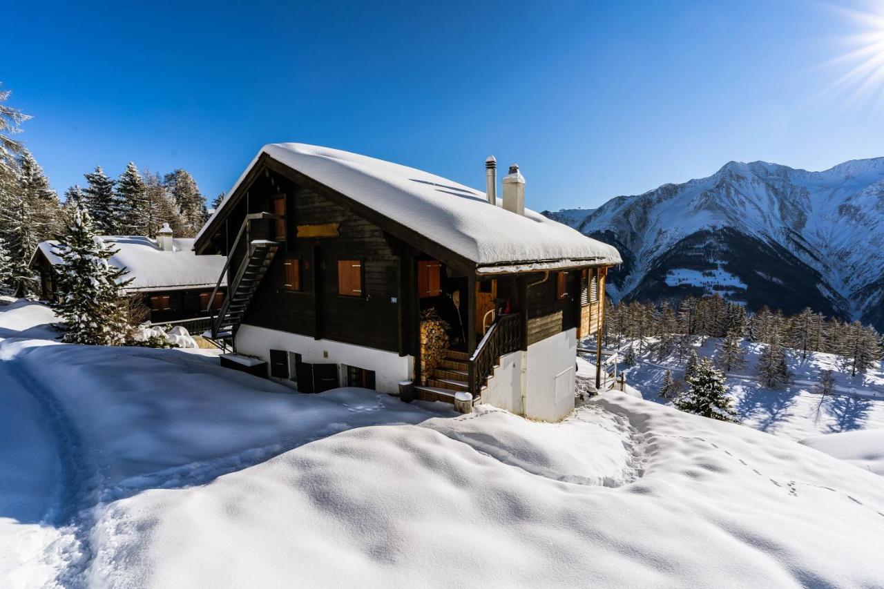 Chalet Lärchenwinkel, Riederalp Golmenegg Appartement Buitenkant foto