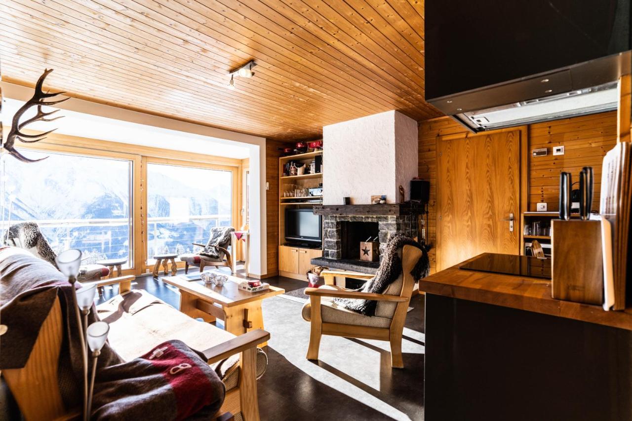 Chalet Lärchenwinkel, Riederalp Golmenegg Appartement Buitenkant foto