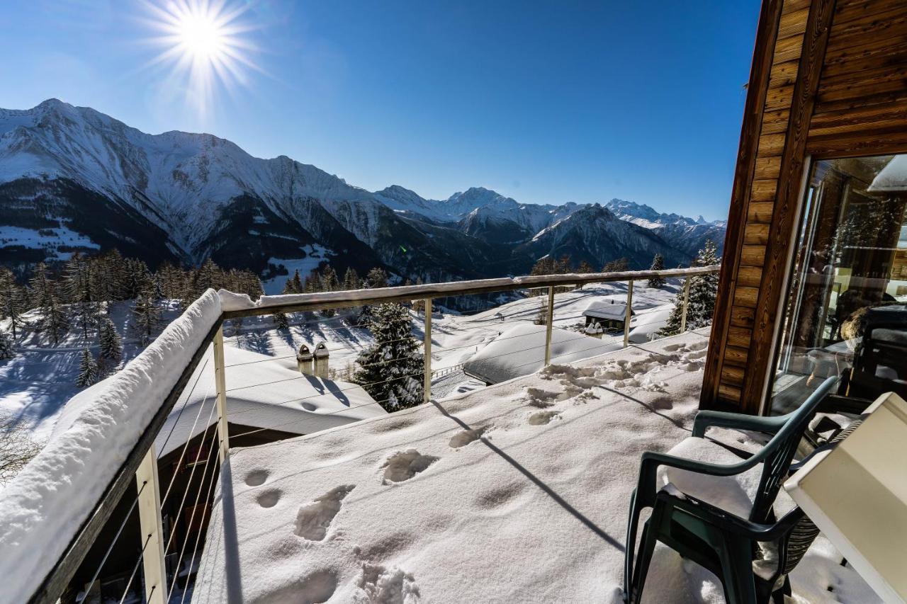 Chalet Lärchenwinkel, Riederalp Golmenegg Appartement Buitenkant foto