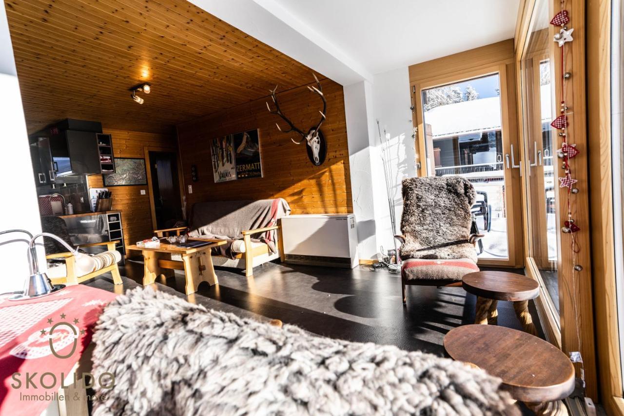 Chalet Lärchenwinkel, Riederalp Golmenegg Appartement Buitenkant foto