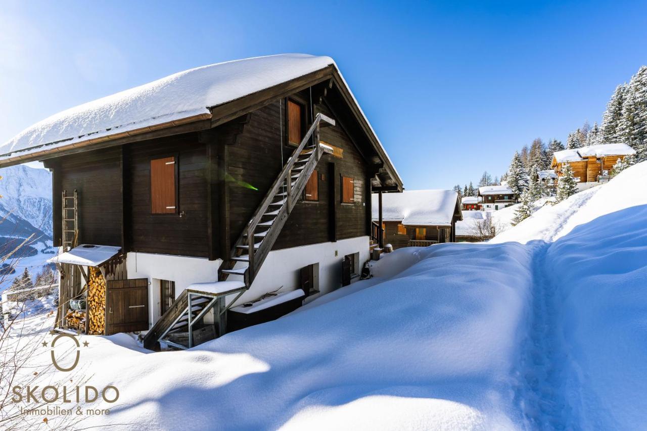 Chalet Lärchenwinkel, Riederalp Golmenegg Appartement Buitenkant foto