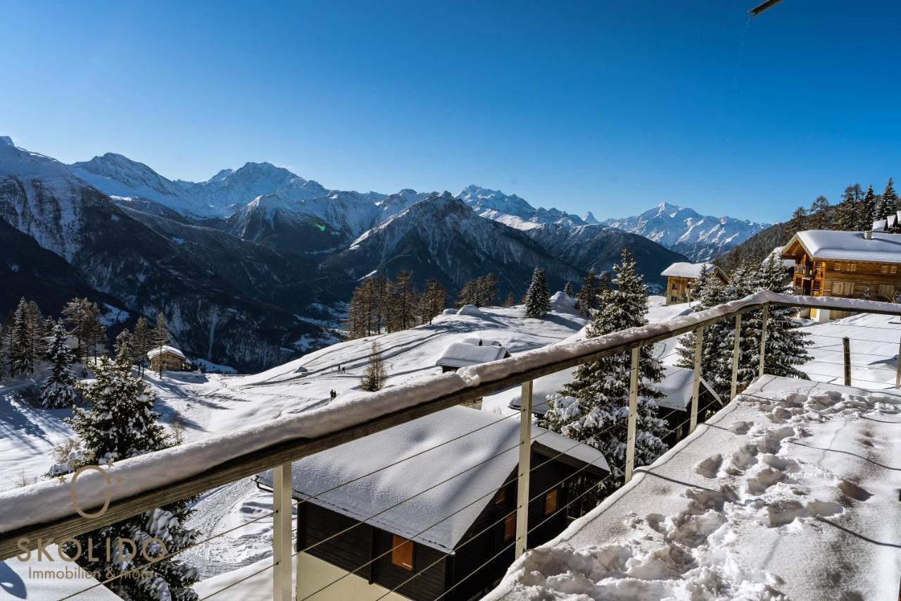 Chalet Lärchenwinkel, Riederalp Golmenegg Appartement Buitenkant foto