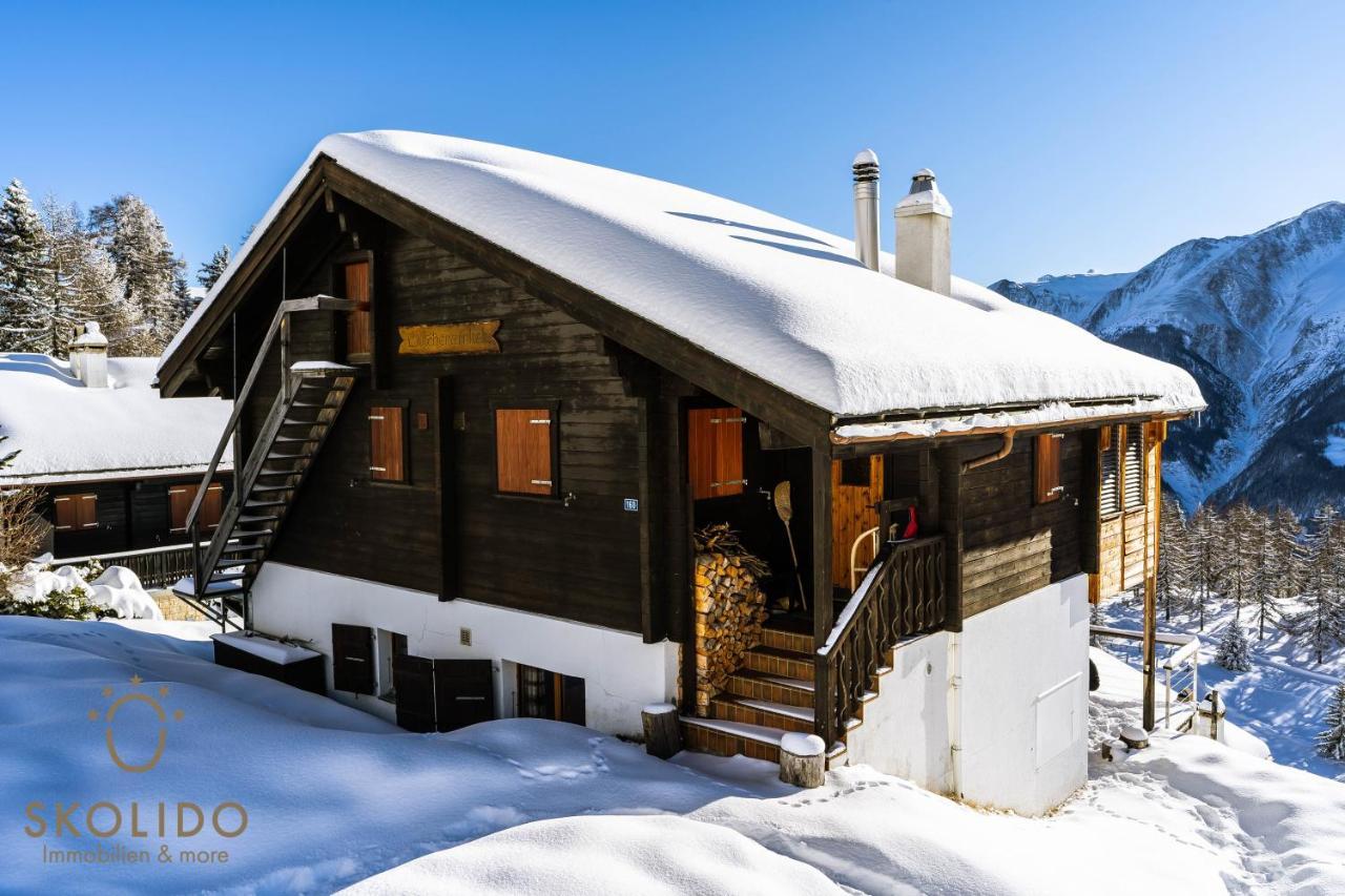 Chalet Lärchenwinkel, Riederalp Golmenegg Appartement Buitenkant foto