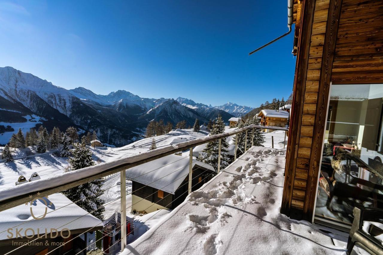 Chalet Lärchenwinkel, Riederalp Golmenegg Appartement Buitenkant foto